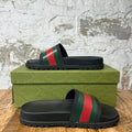 Gucci Web Slide Black Sz 9