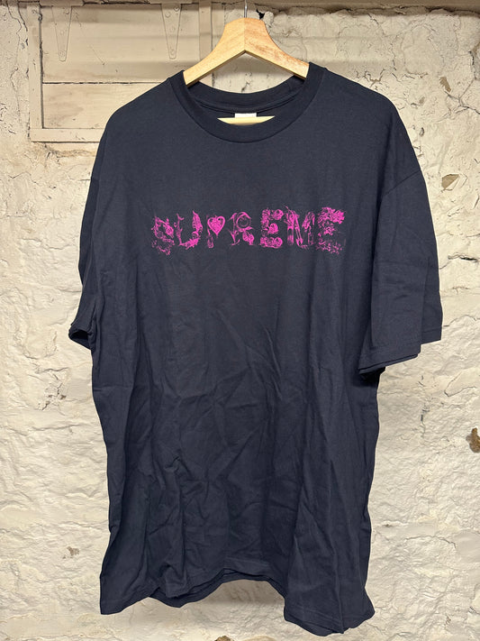 Supreme Cat Spell T-shirt Black Sz XL