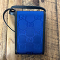 Gucci Off The Grid Blue Mini Crossbody Bag W/ Box