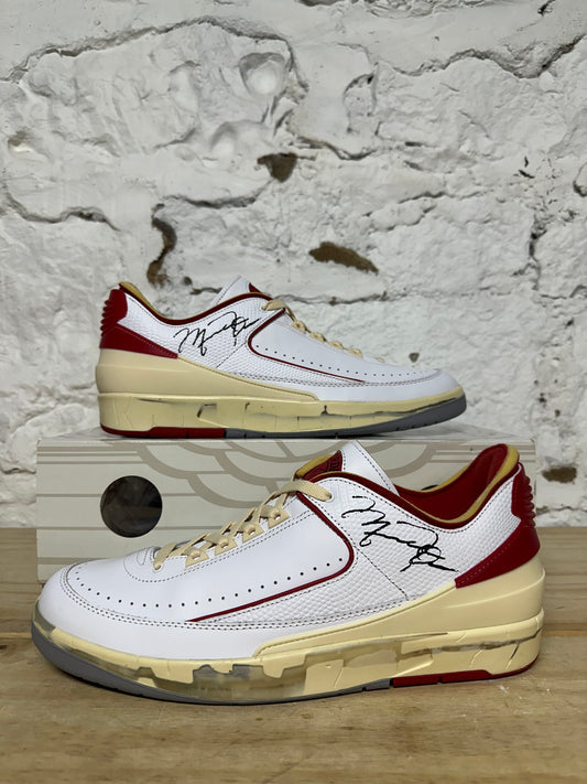 Air Jordan 2 Low Off White Sz 12.5