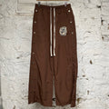 Saint Vanity Brown Track Pants Sz M