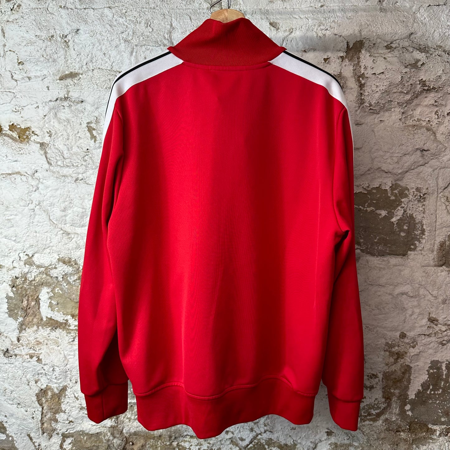 Palm Angels Red White Track Jacket Sz XXL