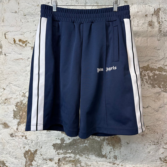 Palm Angles Navy Track Shorts Sz L