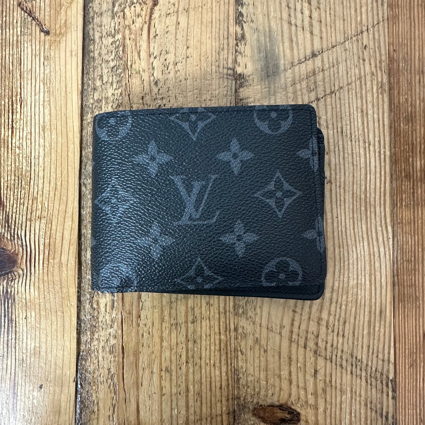 Louis Vuitton Graphite Monogram Bifold Wallet