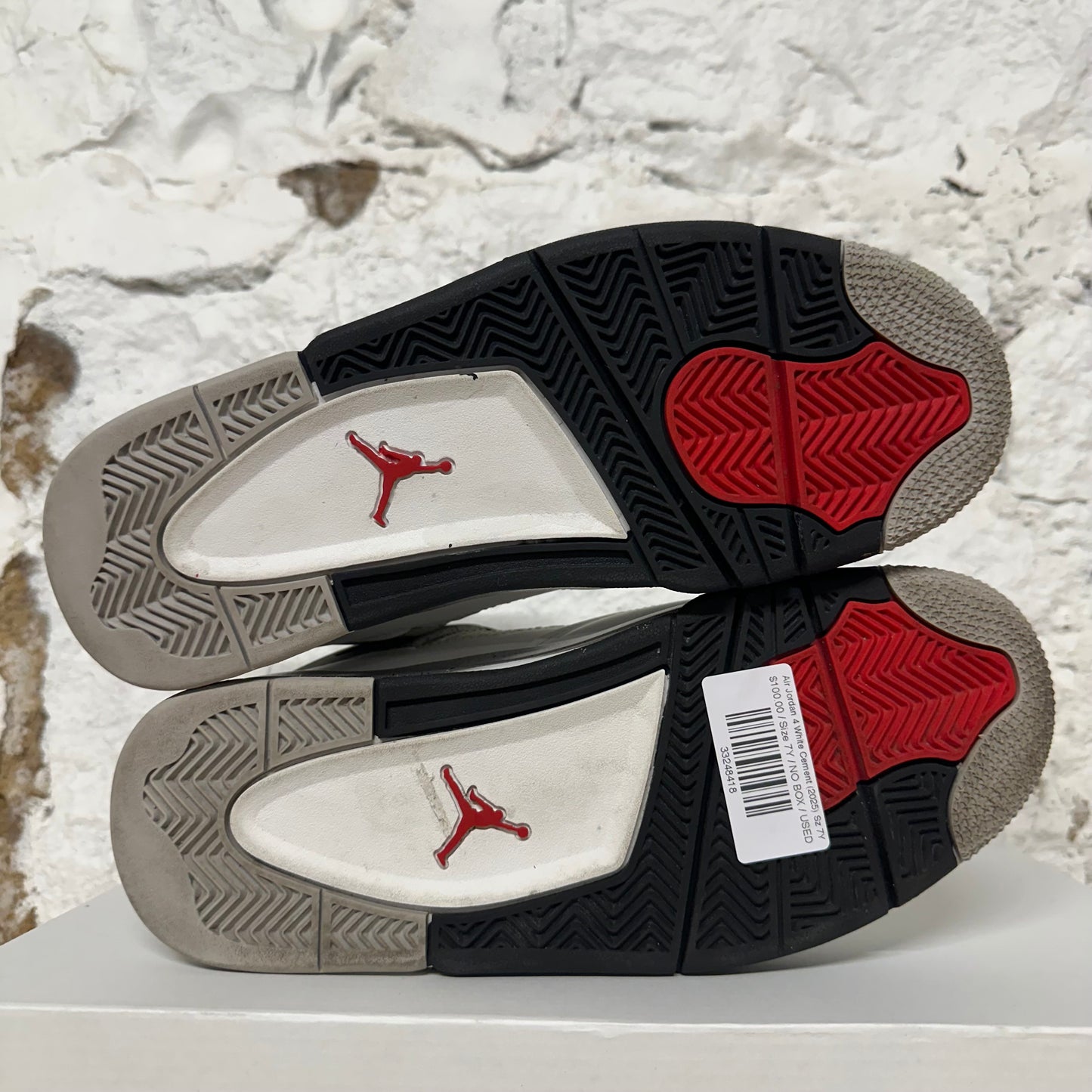 Air Jordan 4 White Cement (2025) Sz 7Y