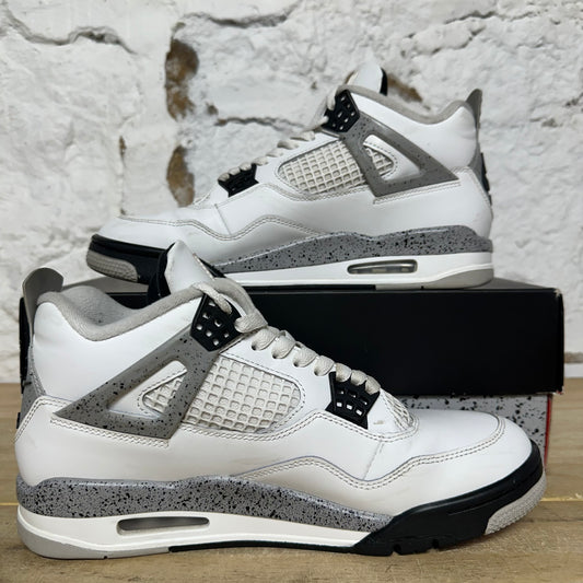 Air Jordan 4 White Cement (2025) Sz 9.5