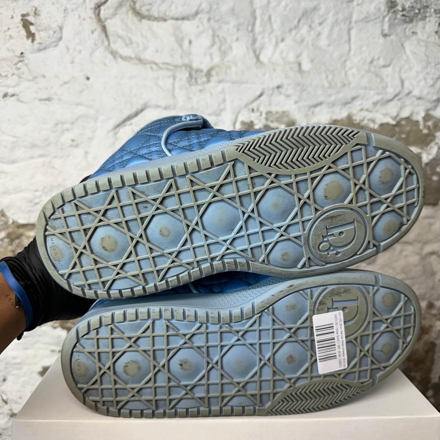 Dior ERL Blue Oblique Skate Sneaker Sz 9 (42)