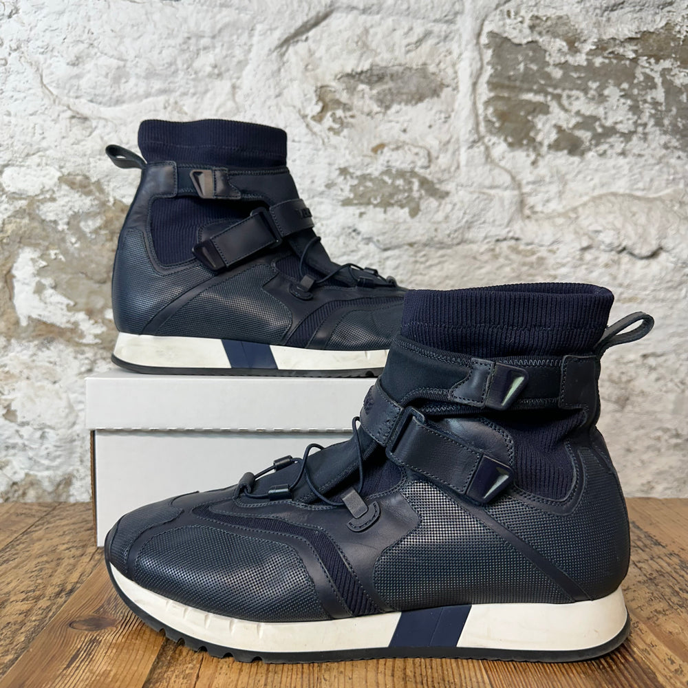 Versace Strap Lace Navy Sneaker Sz 12 (45)