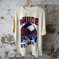 Rhude St Barths Cream T-Shirt Sz L