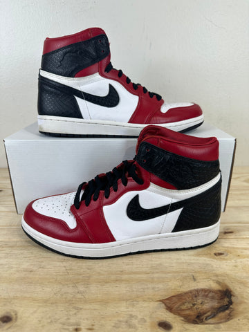 Air Jordan 1 Satin Snakeskin Sz 8.5(10W)