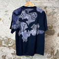 Louis Vuitton Watercolor Monogram Navy Knit T-Shirt Sz S