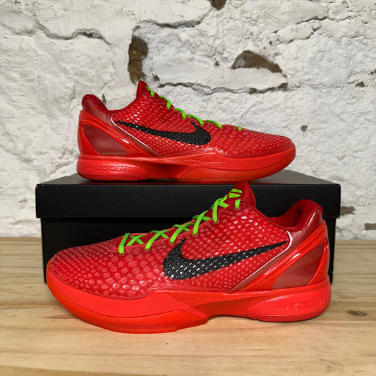 Nike Kobe 6 Protro Reverse Grinch Sz 13 DS
