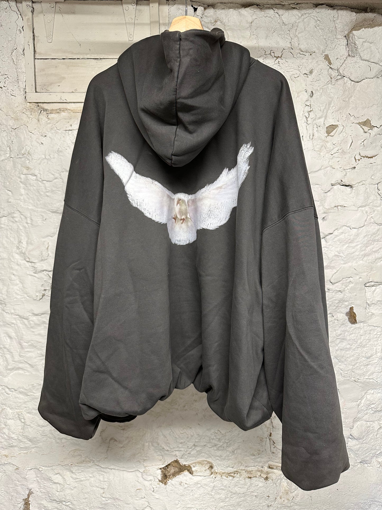 Yeezy Gap Grey Dove Hoodie Sz 2XL