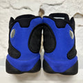 Air Jordan 13 Black Hyper Royal Sz 9
