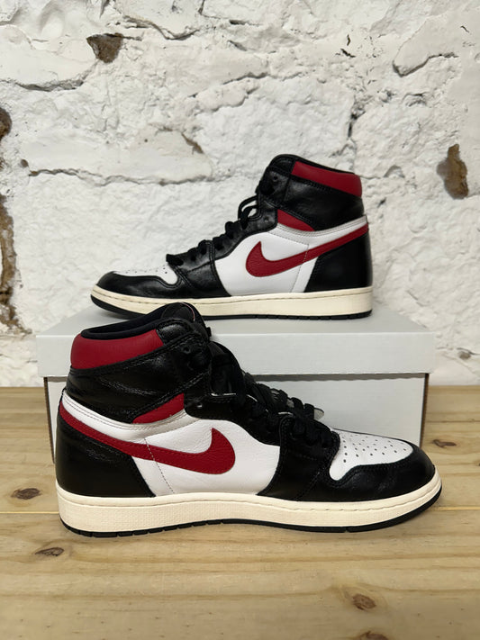 Air Jordan 1 Black Gym Red Sz 10.5