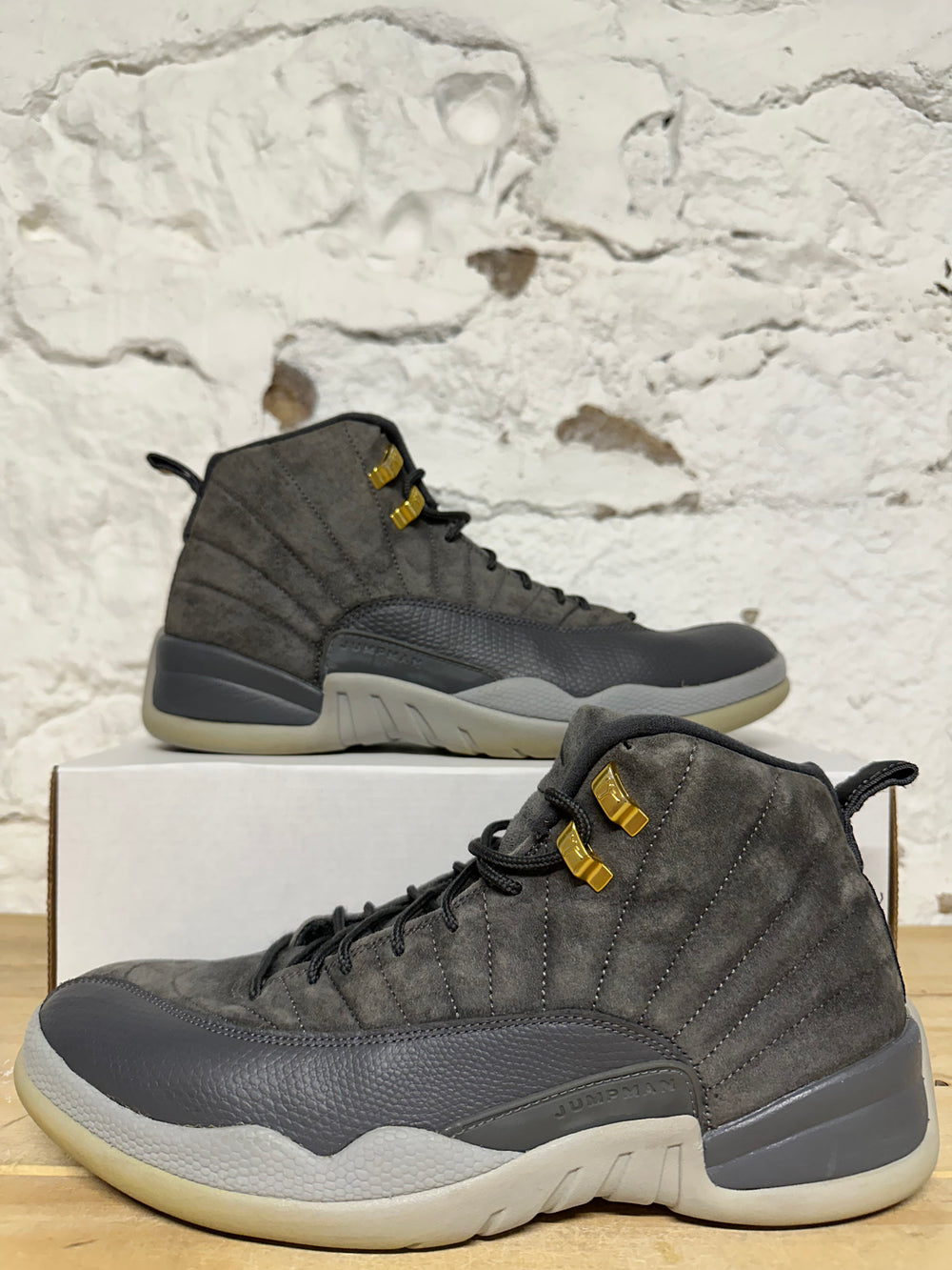 Air Jordan 12 Wolf Grey Sz 11.5
