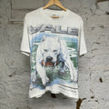 Vale White Cane T-Shirt Sz M