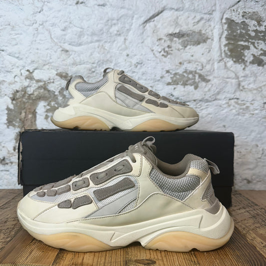 Amiri Grey Cream Bone Runner Sneaker Sz 10 (43)