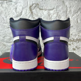 Air Jordan 1 Court Purple Sz 10 DS