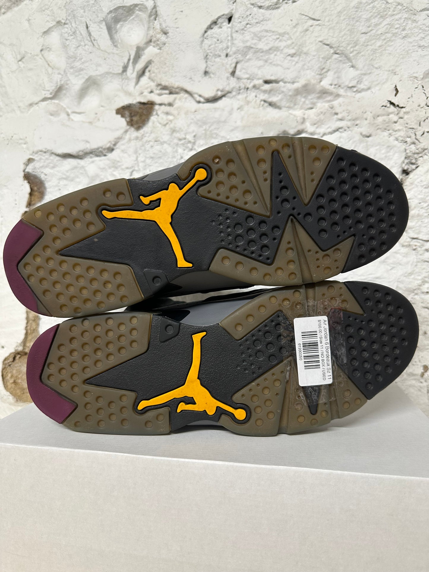 Air Jordan 6 Bordeaux Sz 11