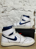 Air Jordan 1 High Metallic Navy Sz 10.5