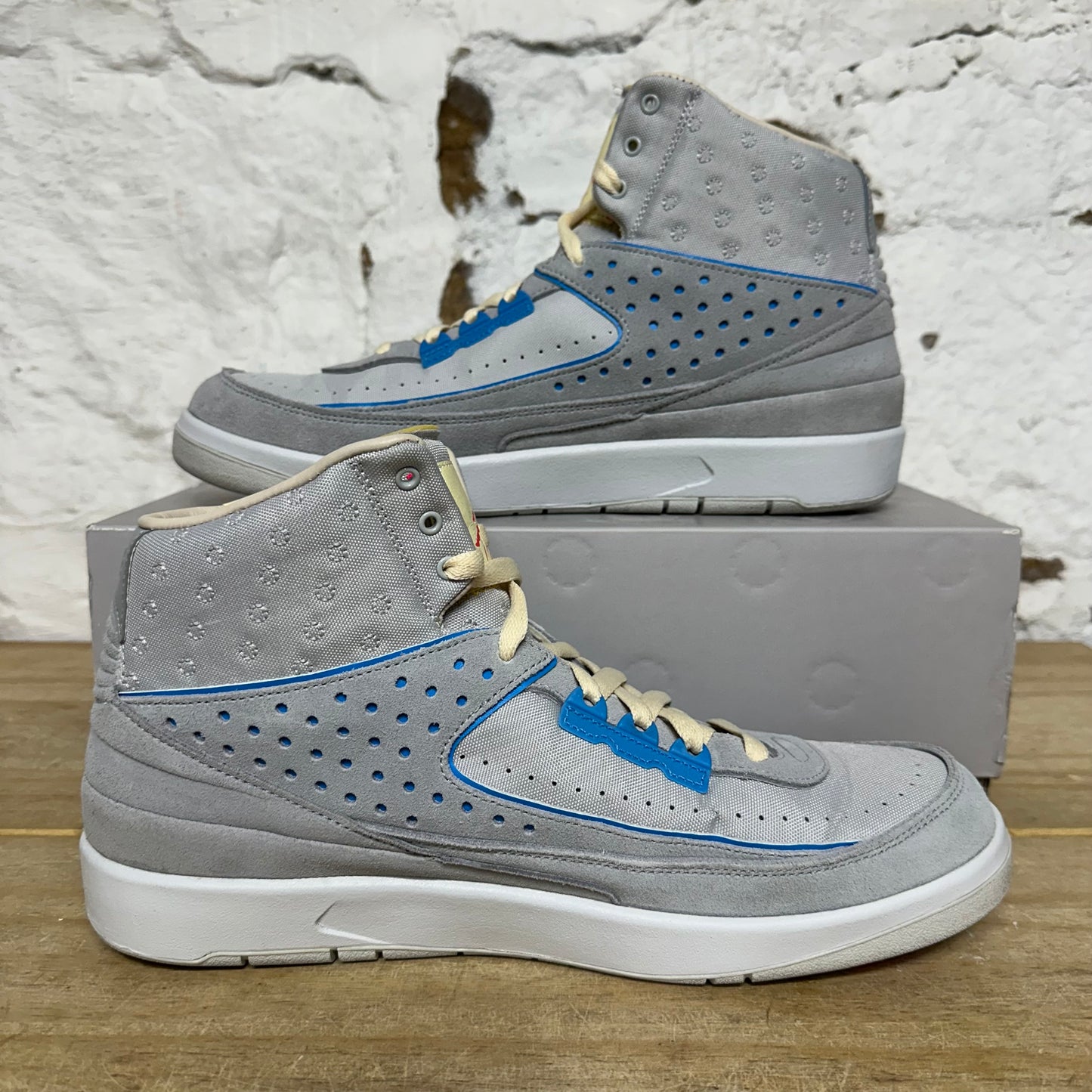 Air Jordan 2 Union Grey Fog Sz 12.5