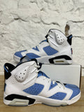Air Jordan 6 UNC White Sz 9.5