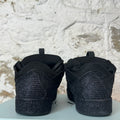 Lanvin Curb Triple Black Glitter Sneaker