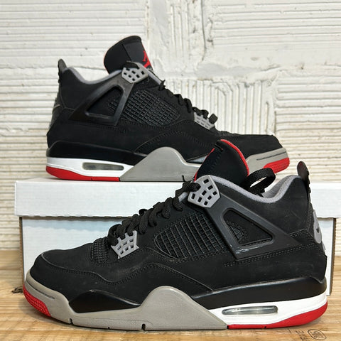 Air Jordan 4 Bred Sz 10