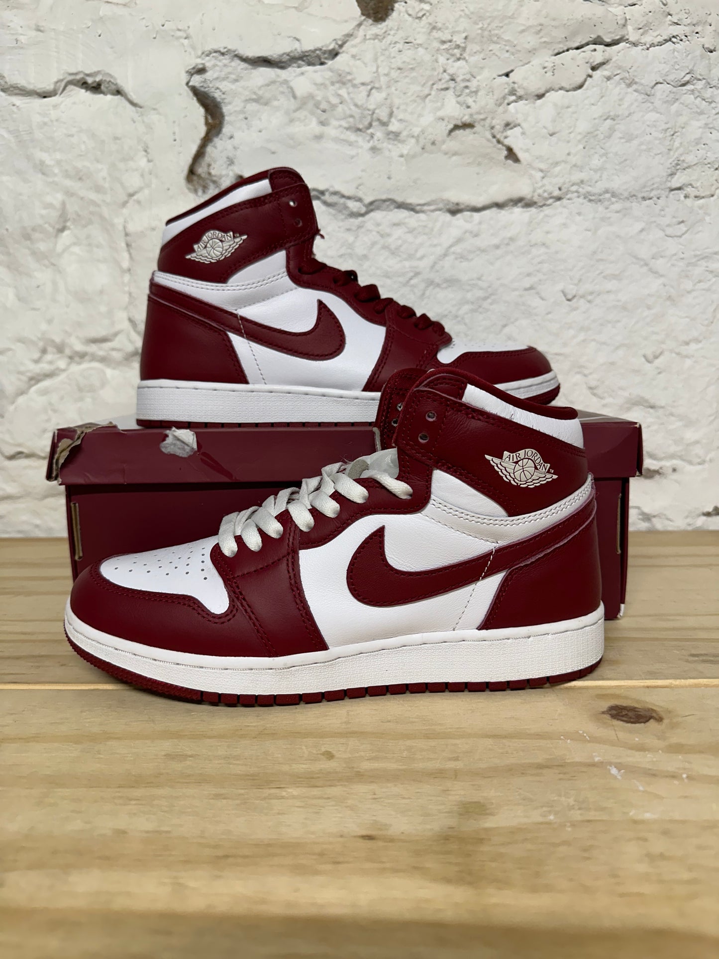 Air Jordan 1 High Artisanal Team Red Sz 7Y