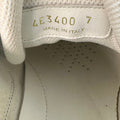 Prada Americas Cup Aviation Blue Patent Grey White Sneaker Sz 7