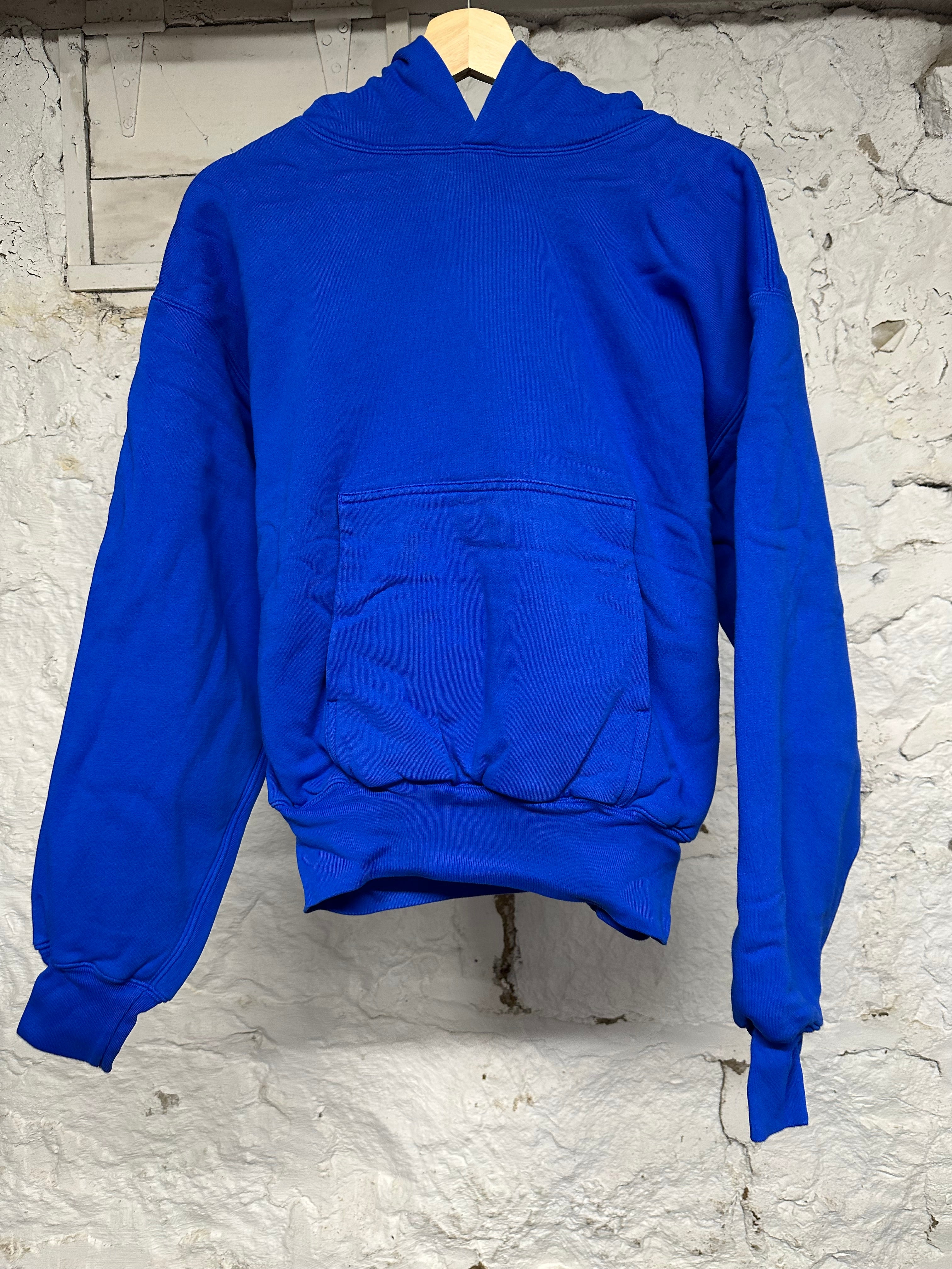 Yeezy Gap Blue Hoodie Sz S DS