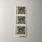 Supreme Register To Vote QR Code Mini Sticker