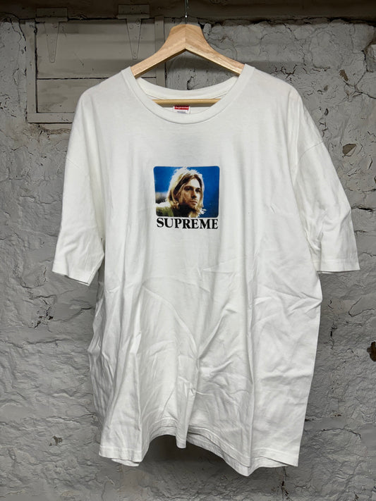 Supreme Kurt Cobain White T-Shirt Sz 2XL