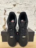 Nike Air Force 1 Low Supreme Black White Sz 7.5 DS