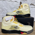 Air Jordan 5 Off-White Sail Sz 11 DS
