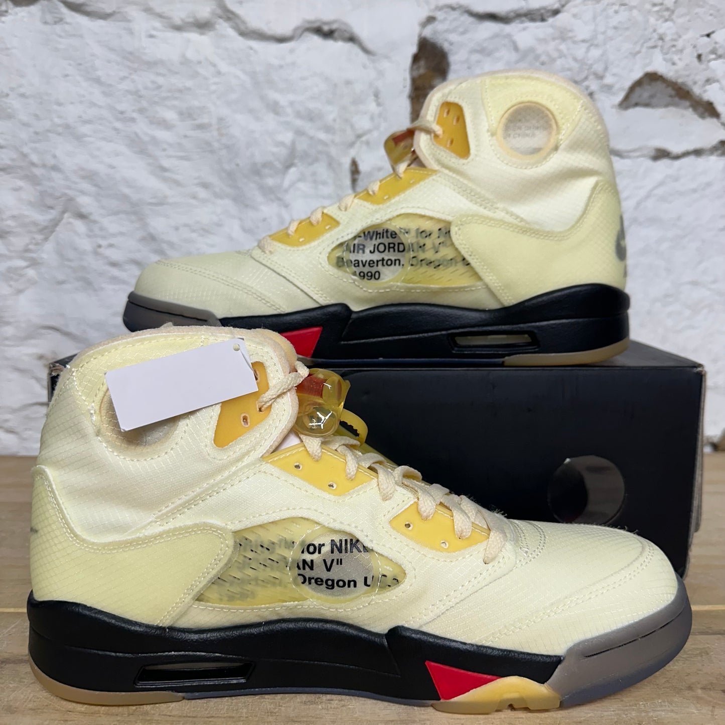 Air Jordan 5 Off-White Sail Sz 11 DS
