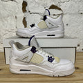 Air Jordan 4 Purple Metallic Sz 7Y