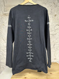 Kanye West Vultures Portrait Black L/S T-Shirt Sz 3