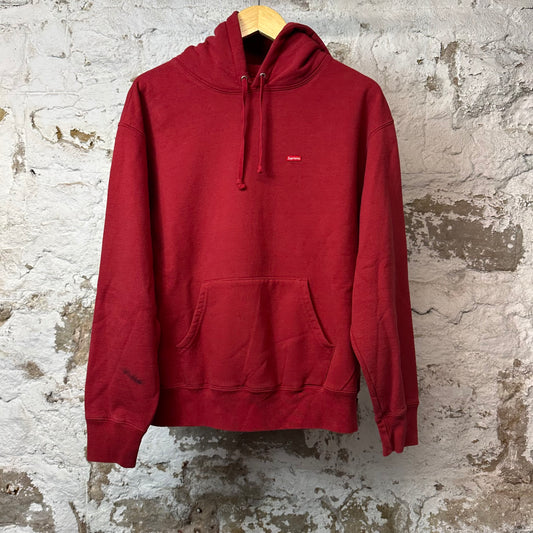Supreme Small Box Logo Hoodie Red Sz S