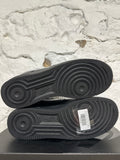 Nike AF1 Supreme Black White Sz 9.5