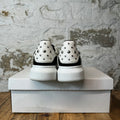 Alexander Mcqueen White Studded Tab Black White Sneaker Sz 9 (42)