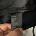 Amiri MX1 Brown Plaid Flannel Black Denim Jeans Sz 29