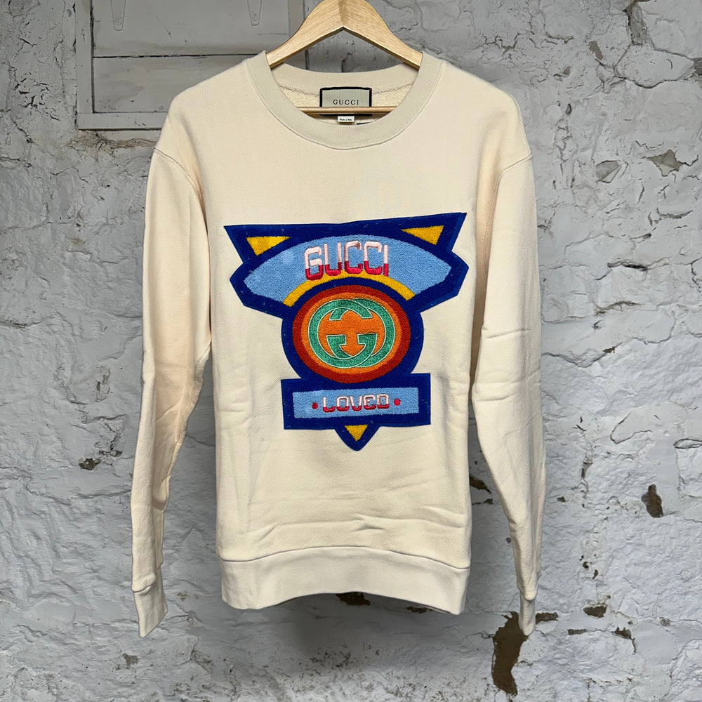Gucci Loved Flying Saucer Crewneck Sz M