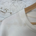 Gucci Navy Red Spellout T-shirt White Sz M
