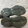 Balenciaga Triple S Khaki Black Sneaker Sz 8 (41) DS