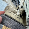 Rick Owens DRKSHDW Denim Cream High Sneaker Sz 9 (42) No Box