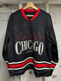 Kith Chicago Black Hockey Jersey Sz M