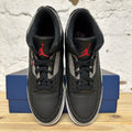 Air Jordan 3 Levi's Black Sz 9