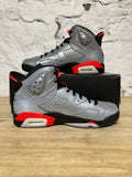 Air Jordan 6 Reflective Silver Sz 9 DS